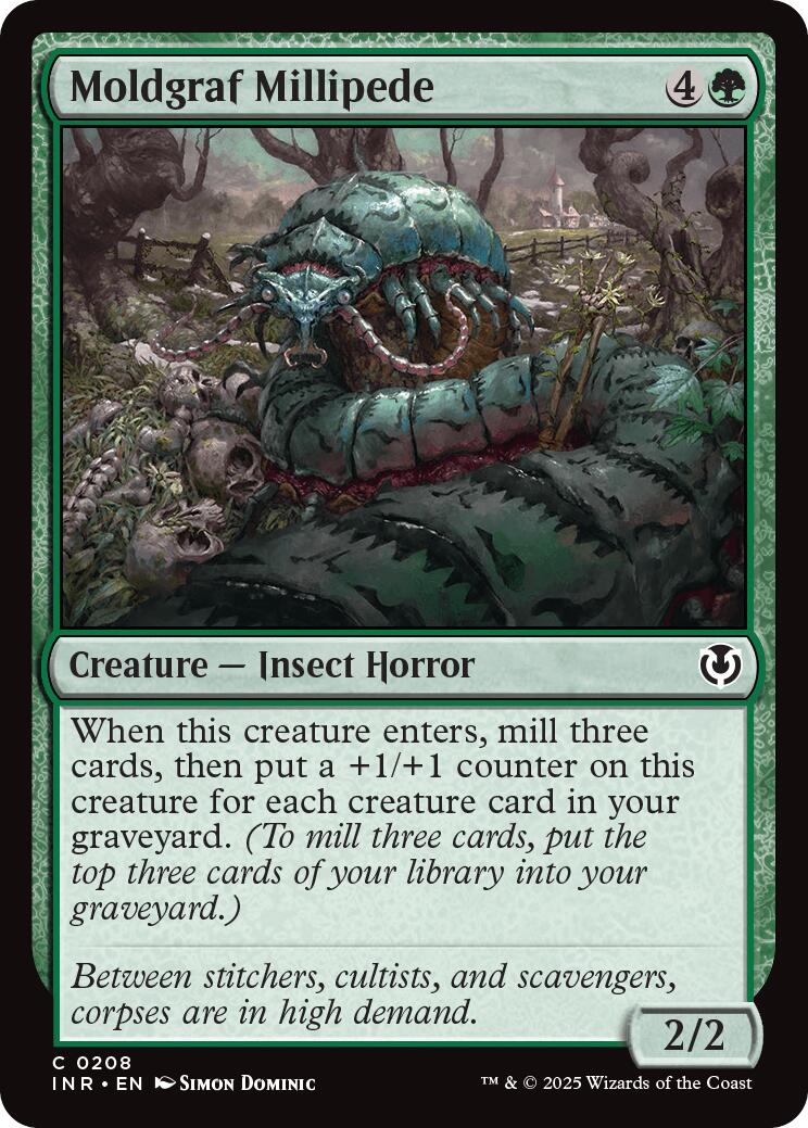 VOW-209 – Moldgraf Millipede, Magic: The Gathering Einzelkarte (Sammelkarte)