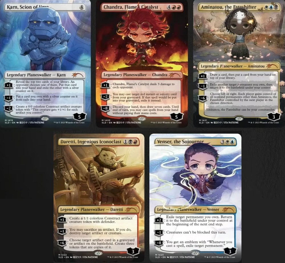 Secret Lair Li’l’est Walkers Foil MTG Secret Lair LI'L'EST Walkers Foil