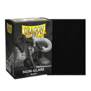Dragon Shield Sleeves Matte Black V2 Non-Glare 100ct