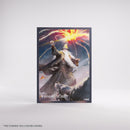 GameGenic Magic The Gathering Le Hobbit Sleeves Gandalf, ennemi de l’Ombre