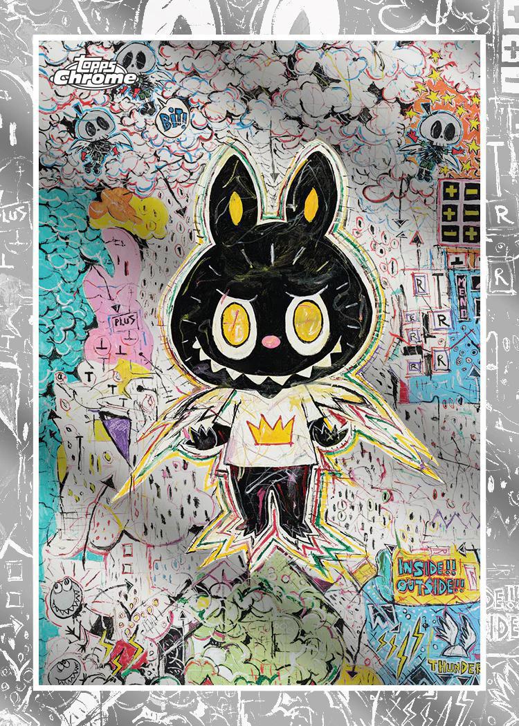2025 Topps Labubu Chrome® 10th Anniversary Hobby Box (Pre Order)