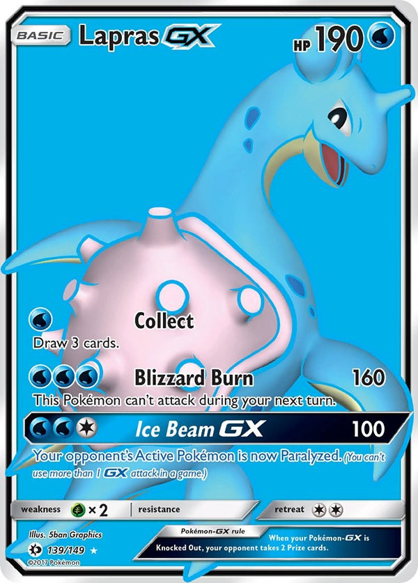 Lapras GX (Full Art) [SM01 - 139]