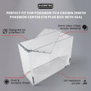 Evoretro Magnetic Acrylic Display Case for Pokemon Crown Zenith Pokemon Center ETB Plus