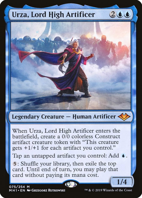 Urza, Lord High Artificer [MH1 - 75]