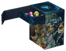 Ultimate Guard Flip N Tray Deck Case Xenoskin 133+ MTG Reality Fracture bleu/vert peu commune