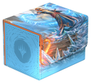 Étui pour deck UG Sidewinder 100+ Xenoskin MTG Reality Fracture - Bleu mythique