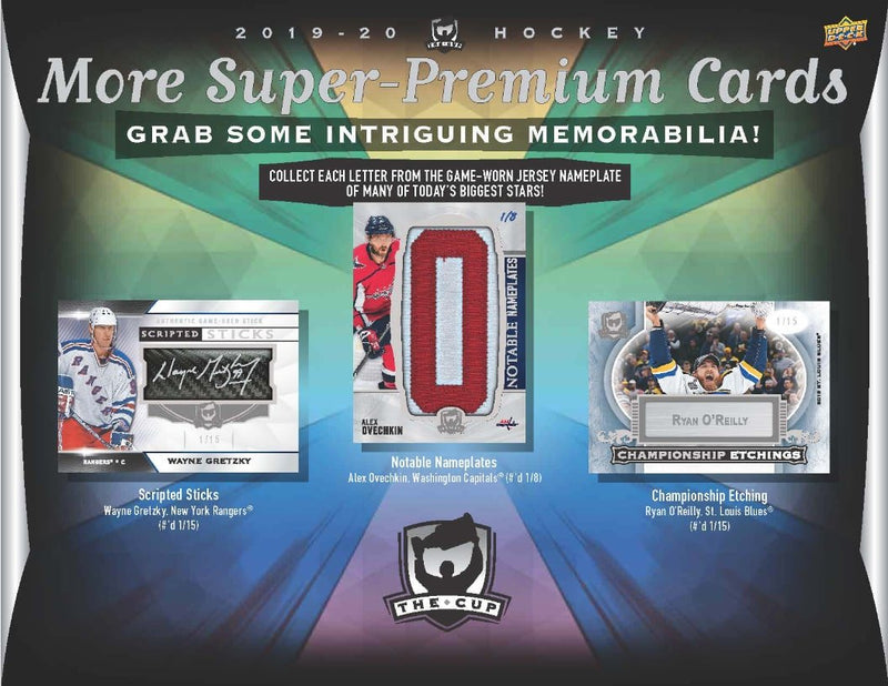 2019 - 20 Upper Deck The Cup Hockey Hobby Box - Cartes Sportives Rive Sud