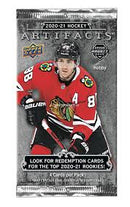 2020 - 21 Upper Deck Artifacts Hockey Hobby Box - Cartes Sportives Rive Sud