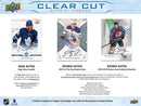 2020-21 Upper Deck Clear Cut Hockey Hobby Box - Cartes Sportives Rive Sud