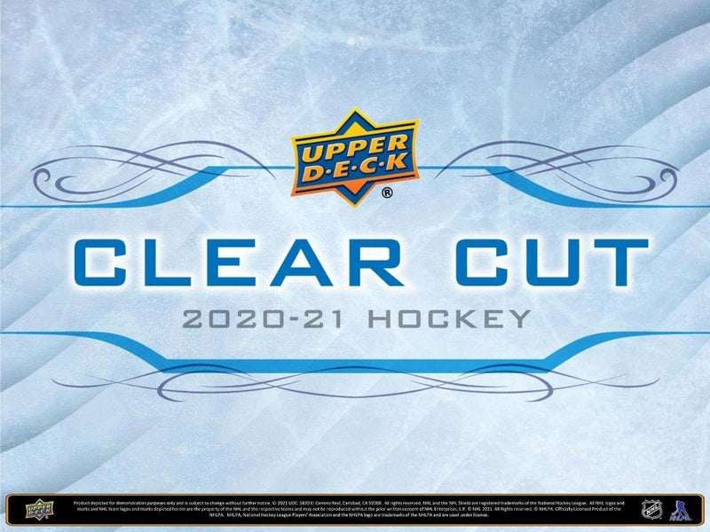 2020-21 Upper Deck Clear Cut Hockey Hobby Box - Cartes Sportives Rive Sud