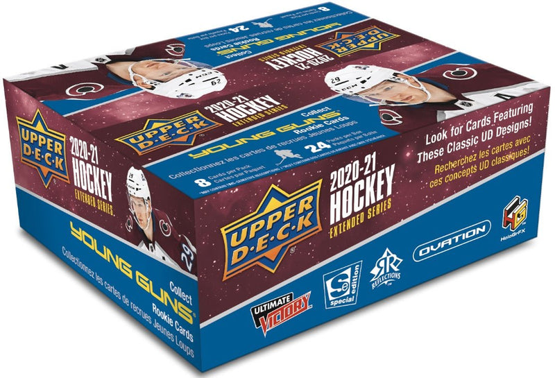 2020-21 Upper Deck Extended Series Hockey Retail Box - Cartes Sportives Rive Sud