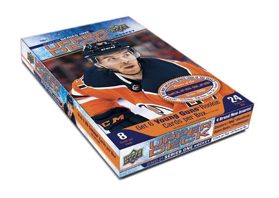 2020-21 Upper Deck Series 1 Hockey Hobby Box - Cartes Sportives Rive Sud