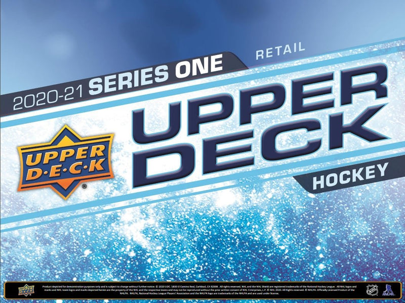 2020-21 Upper Deck Series 1 Hockey Retail Box - Cartes Sportives Rive Sud