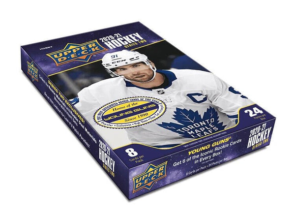 2020-21 Upper Deck Series 2 Hockey Hobby Box - Cartes Sportives Rive Sud