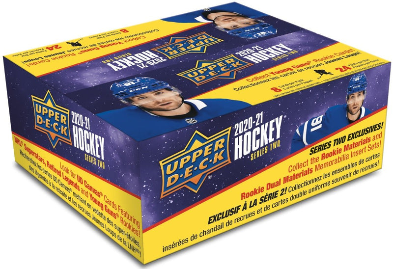 2020-21 Upper Deck Series 2 Hockey Retail Box - Cartes Sportives Rive Sud