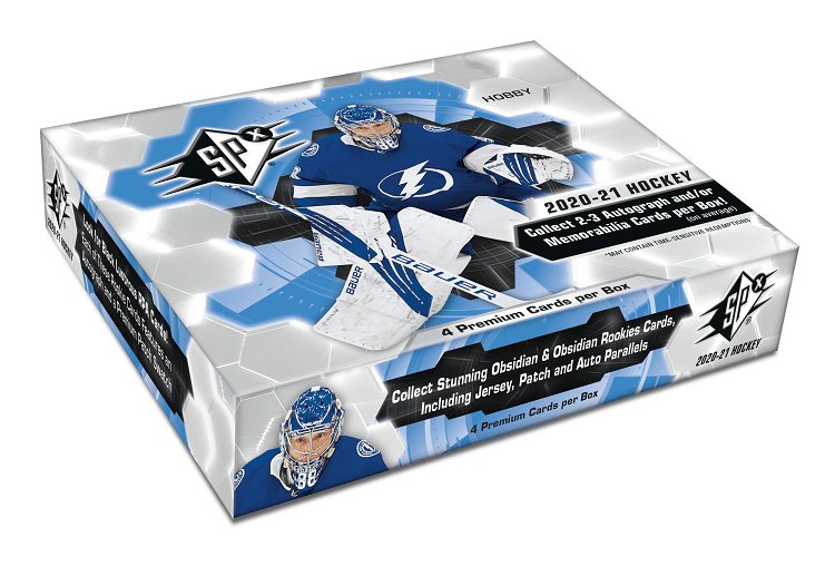 2020-21 Upper Deck SPX Hockey Hobby Box - Cartes Sportives Rive Sud