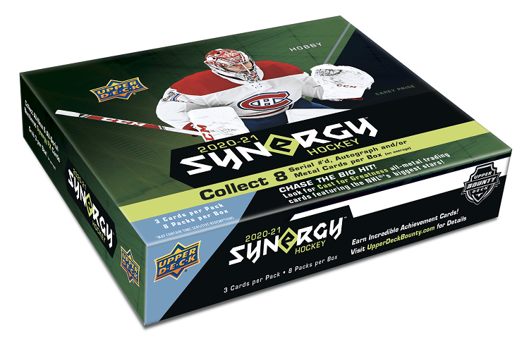 2020 - 21 Upper Deck Synergy Hockey Hobby Box - Cartes Sportives Rive Sud