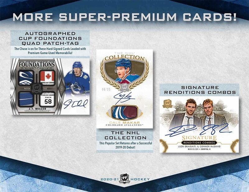 2020-21 Upper Deck The Cup Hockey Hobby Box - Cartes Sportives Rive Sud