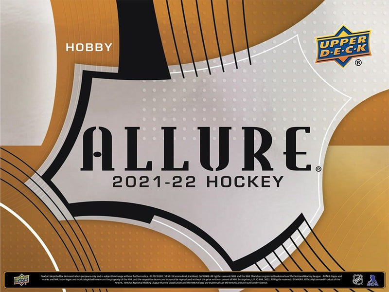 2021-22 Upper Deck Allure Hockey Hobby Box - Cartes Sportives Rive Sud