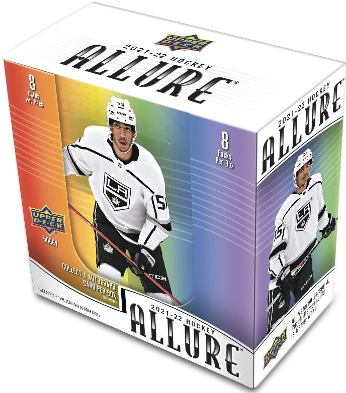 2021-22 Upper Deck Allure Hockey Hobby Box - Cartes Sportives Rive Sud