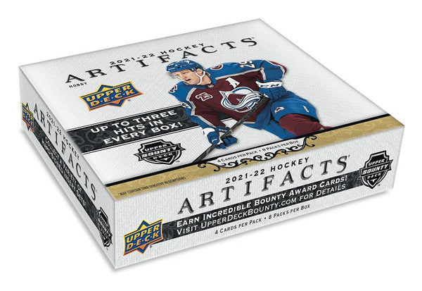 2021-22 Upper Deck Artifacts Hockey Hobby Box - Cartes Sportives Rive Sud