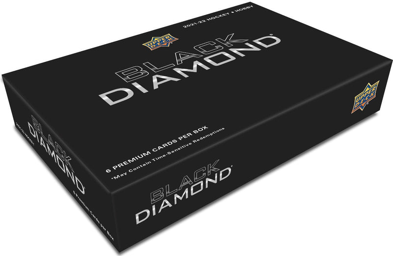 2021 - 22 Upper Deck Black Diamond Hockey Hobby Box - Cartes Sportives Rive Sud