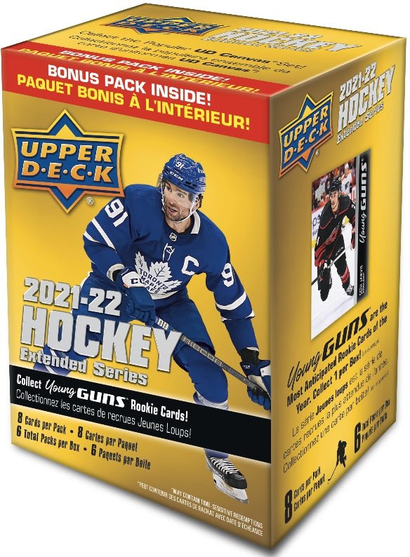 2021-22 Upper Deck Extended Series Hockey Blaster Box - Cartes Sportives Rive Sud