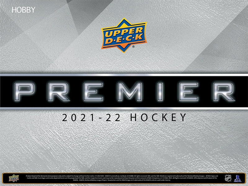 2021-22 Upper Deck Premier Hockey Hobby Box - Cartes Sportives Rive Sud