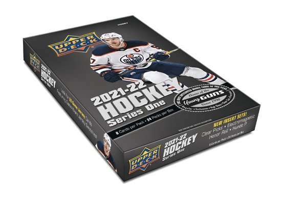 2021-22 Upper Deck Series 1 Hockey Hobby Box - Cartes Sportives Rive Sud