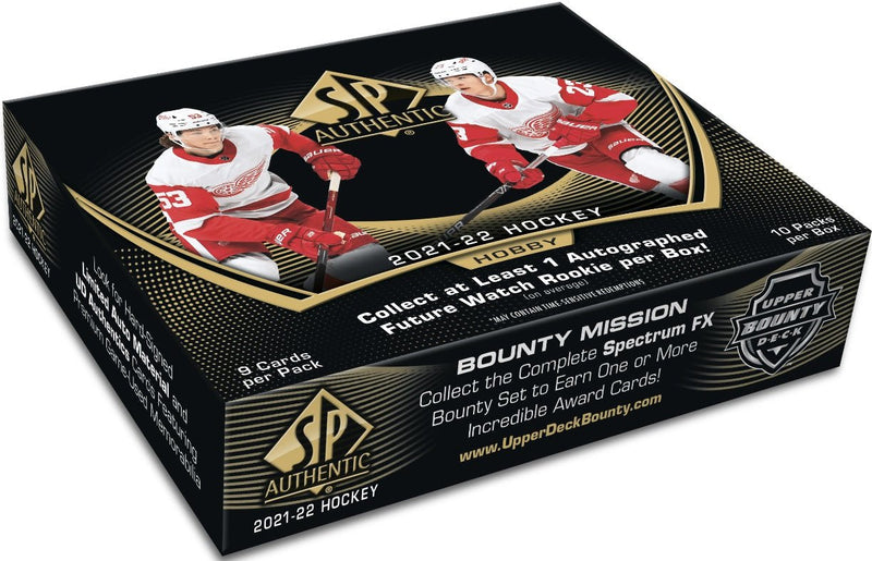 2021-22 Upper Deck SP Authentic Hockey Hobby Box - Cartes Sportives Rive Sud