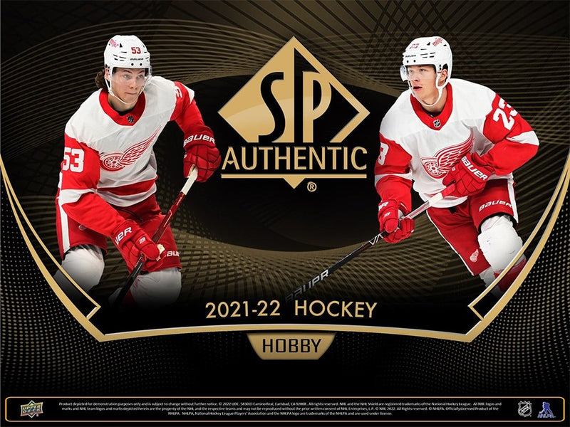 2021-22 Upper Deck SP Authentic Hockey Hobby Box - Cartes Sportives Rive Sud