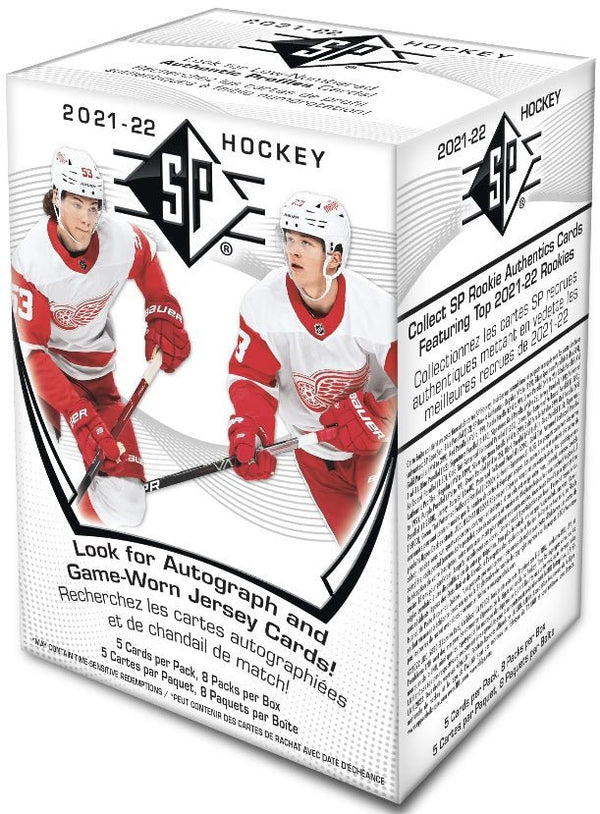 2021 - 22 Upper Deck SP Hockey Blaster Box - Cartes Sportives Rive Sud