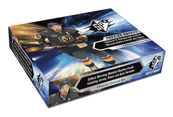 2021-22 Upper Deck SPX Hockey Hobby Box - Cartes Sportives Rive Sud