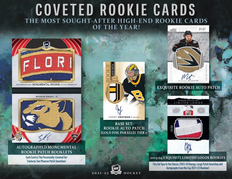 2021-22 Upper Deck The Cup Hockey Hobby Box - Cartes Sportives Rive Sud