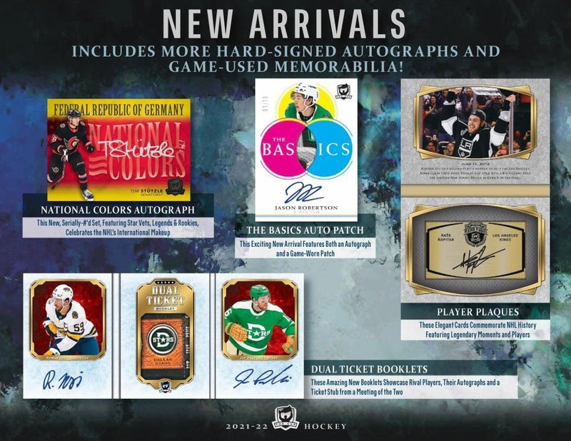 2021-22 Upper Deck The Cup Hockey Hobby Box - Cartes Sportives Rive Sud