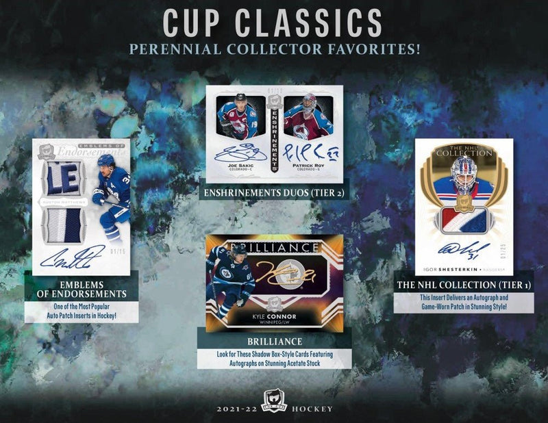 2021-22 Upper Deck The Cup Hockey Hobby Box - Cartes Sportives Rive Sud