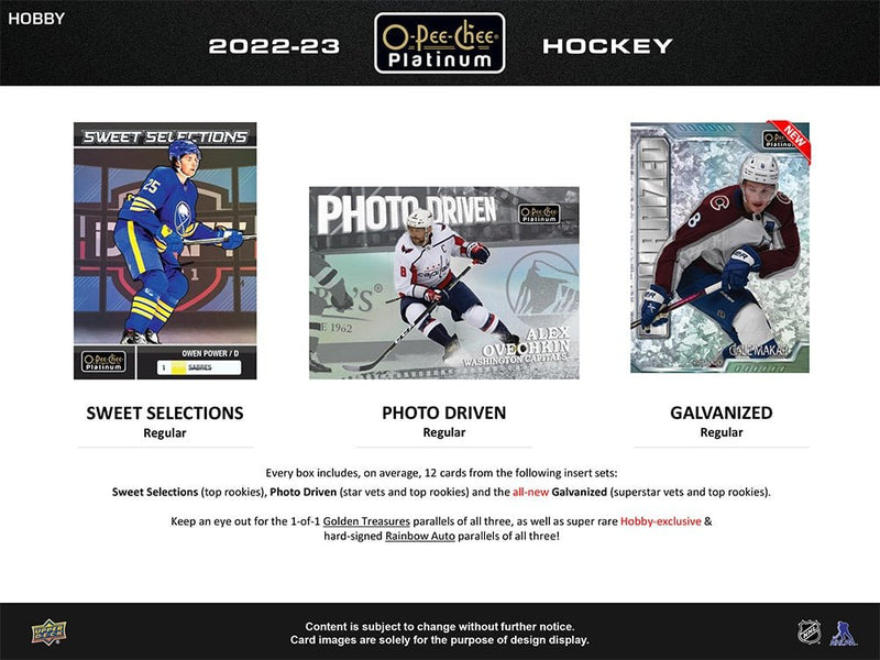 2022-23 O-Pee-Chee Platinum Hockey Hobby Box - Cartes Sportives Rive Sud