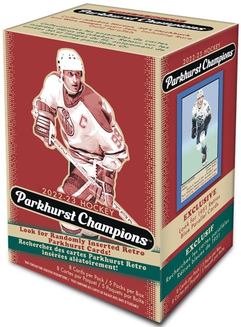 2022 - 23 Parkhurst Champions Hockey Blaster Box - Cartes Sportives Rive Sud