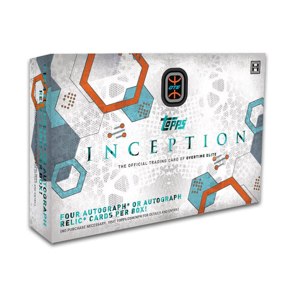 2022 - 23 Topps Overtime Elite Inception Basketball Hobby Box - Cartes Sportives Rive Sud