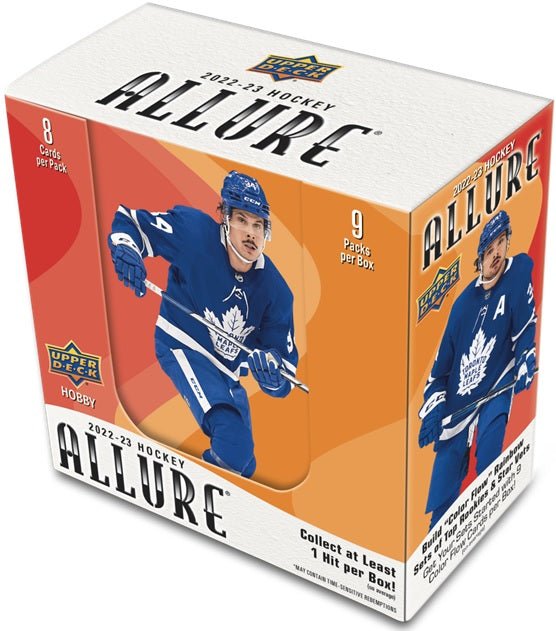 2022-23 Upper Deck Allure Hockey Hobby Box - Cartes Sportives Rive Sud