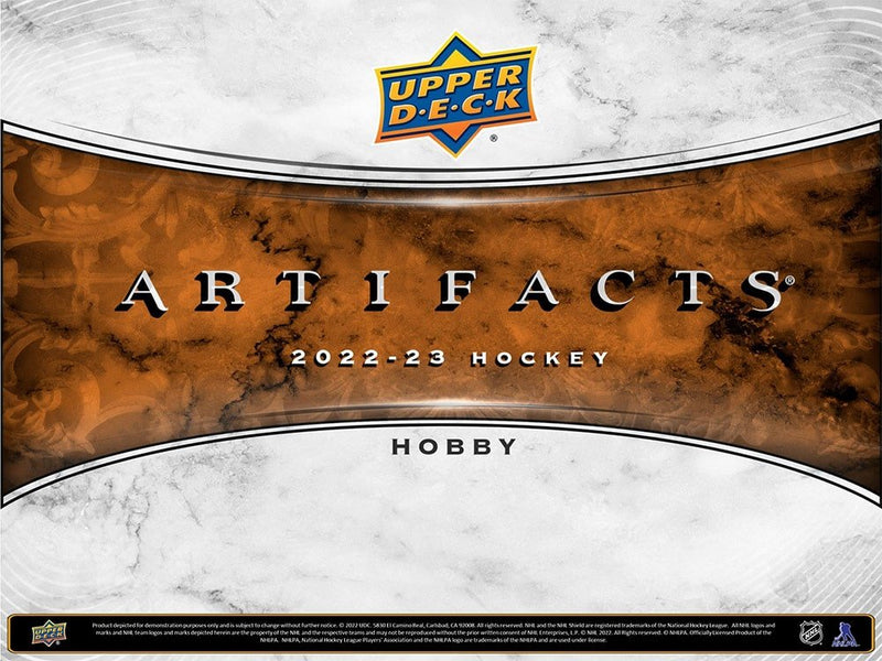 2022-23 Upper Deck Artifacts Hockey Hobby Box - Cartes Sportives Rive Sud