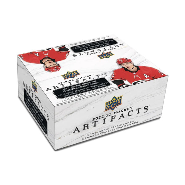 2022-23 Upper Deck Artifacts Hockey Retail Box - Cartes Sportives Rive Sud