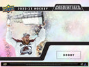 2022-23 Upper Deck Credentials Hockey Hobby Box - Cartes Sportives Rive Sud