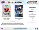 2022-23 Upper Deck Credentials Hockey Hobby Box - Cartes Sportives Rive Sud