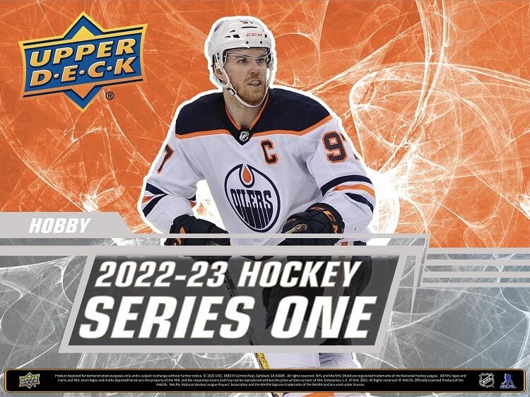 2022-23 Upper Deck Series 1 Hockey Hobby Box - Cartes Sportives Rive Sud