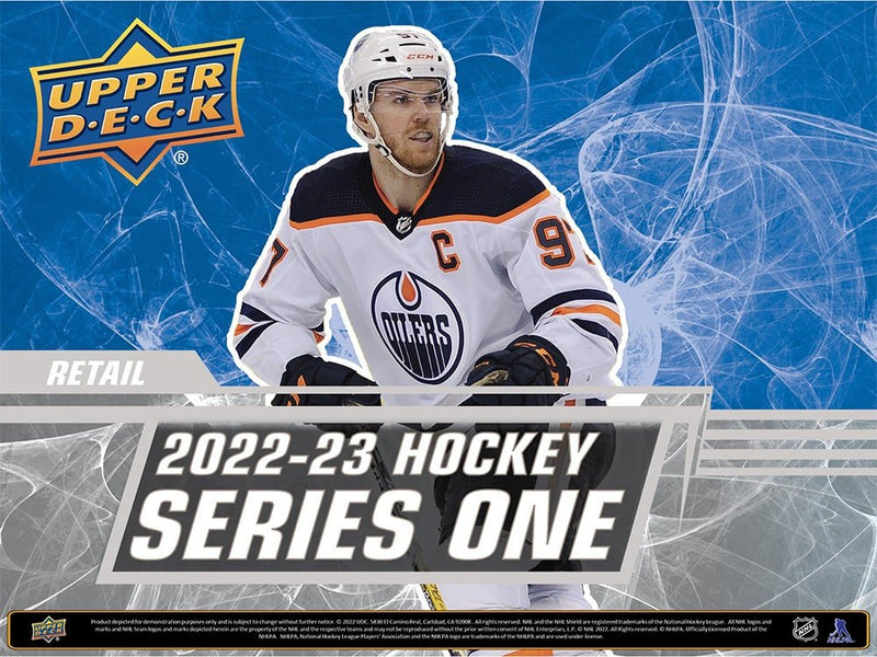 2022 - 23 Upper Deck Series 1 Hockey Retail Box - Cartes Sportives Rive Sud