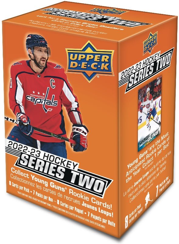 2022-23 Upper Deck Series 2 Hockey Blaster Box - Cartes Sportives Rive Sud