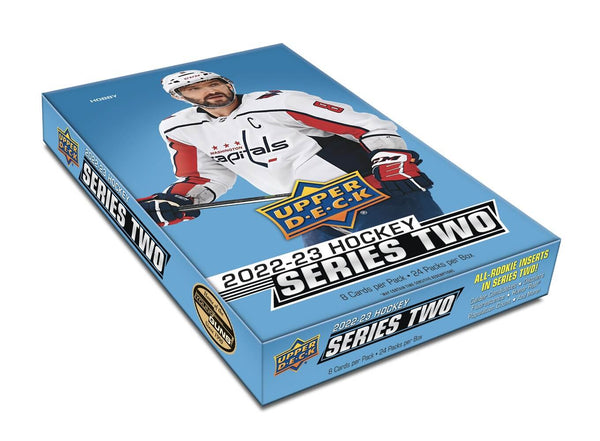 2022-23 Upper Deck Series 2 Hockey Hobby Box - Cartes Sportives Rive Sud