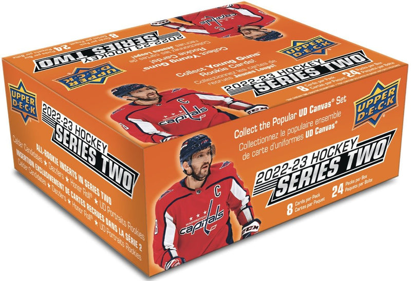 2022-23 Upper Deck Series 2 Hockey Retail Box - Cartes Sportives Rive Sud