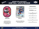 2022-23 Upper Deck Skybox Metal Universe Hockey Hobby Box - Cartes Sportives Rive Sud
